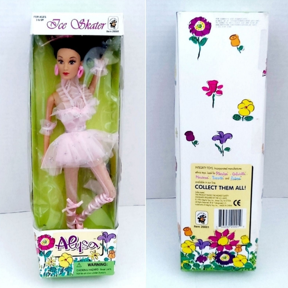 Alysa Ice Skater vintage collectable "1996" doll Integrity Toys (NIB)